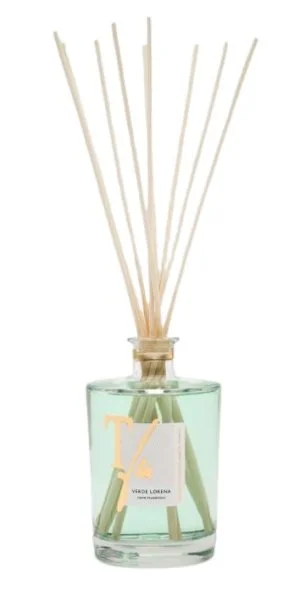 VERDE LORENA STICKS ML.500 HOME FRAGRANCE - TFU (10 Natural Bamboo Sticks cm.36 included)
