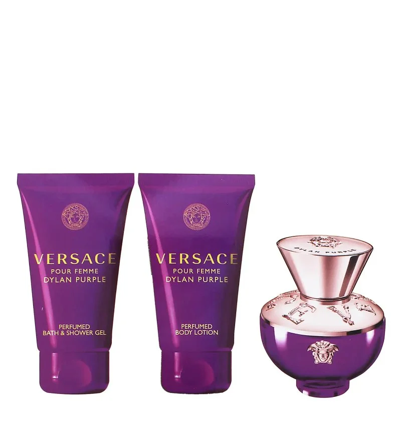 Dylan Purple Gift Set 50 ml + Body Lotion 50 ml + Shower Gel Eau de Parfum for Women