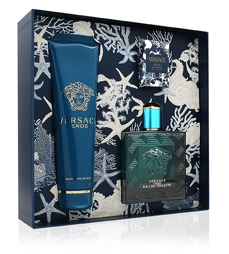 Eros Gift Set 100 ml + Shower Gel 150 ml + Eau de Toilette for Men