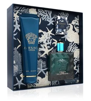 Versace Eros Gift Set 100 ml + Shower Gel 150 ml + Eau de Toilette for Men