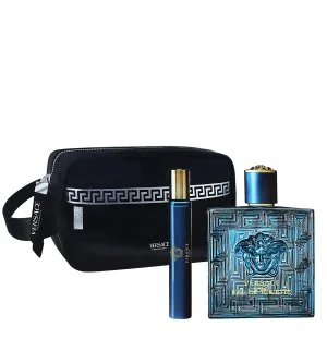 Versace Eros Gift Set + Eau de Toilette 10 ml + Cosmetic Bag for Men