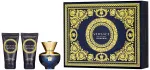 Dylan Blue Pour Femme gift set for women: Eau de Parfum 50 ml + Body Lotion 50 ml + Shower Gel 50 ml 50 ml + tělové mléko 50 ml + sprchový gel 50 ml