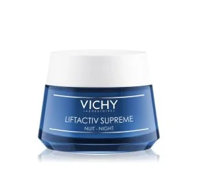 Vichy Liftactiv Supreme Night Firming and Anti-Wrinkle Cream with Lifting Effect