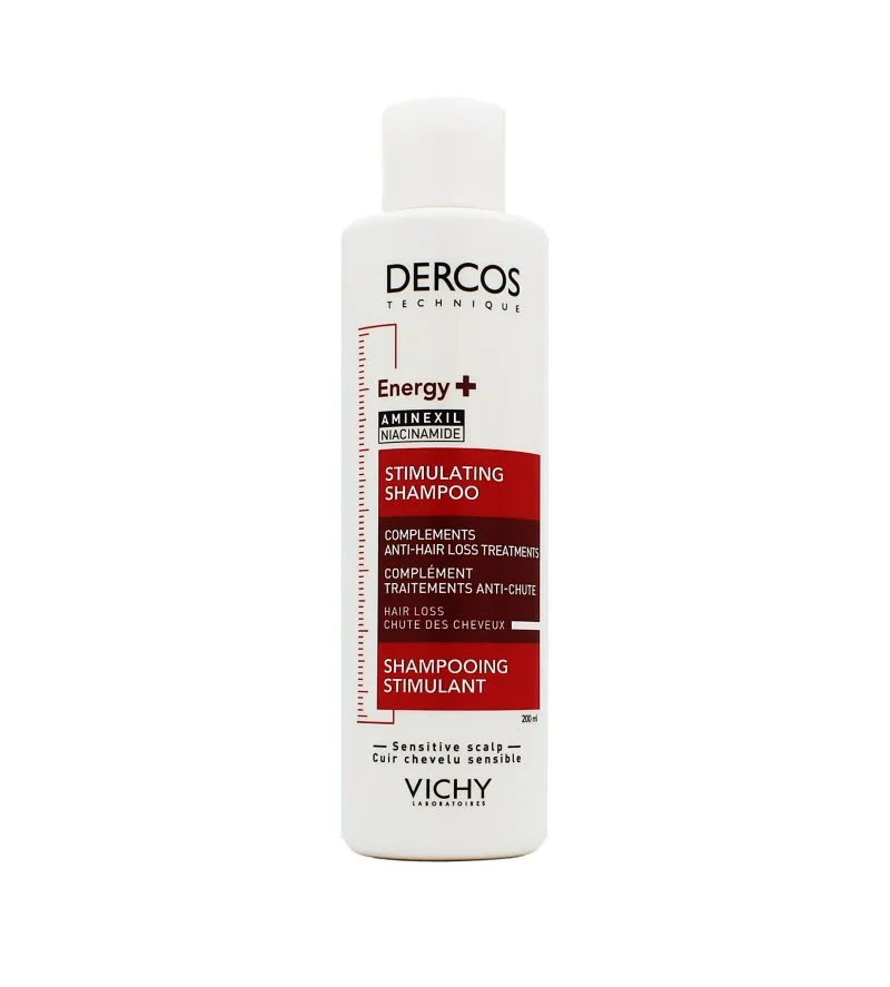 Dercos Energy+ Stimulating Shampoo Strengthening Shampoo Against Hair Loss 200 ml