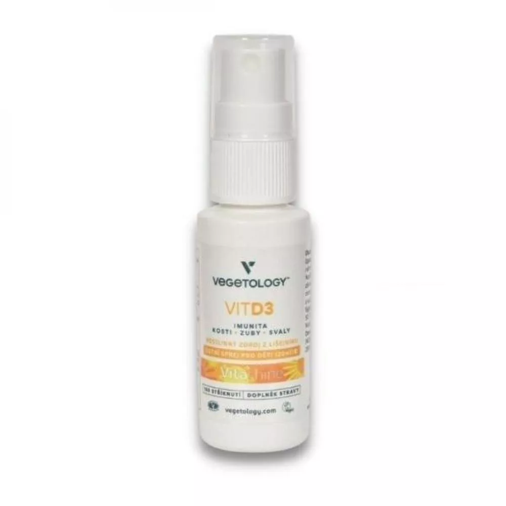 Vegetology Vitashine Vitamin D3 spray 1000 iu, 20 ml