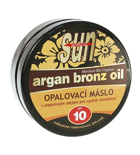 SUN Argan Bronz Oil tanning butter with organic argan oil SPF 10 200 ml