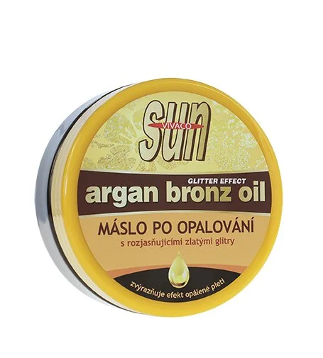 SUN Argan Bronz Oil Illuminating After-Sun Butter with Organic Argan Oil 200 ml