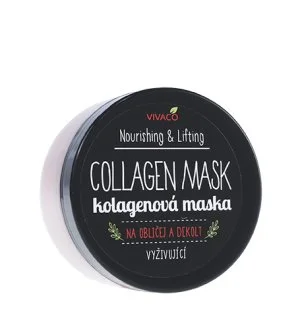 Vivaco Nourishing & Lifting Collagen Mask collagen face and décolleté mask