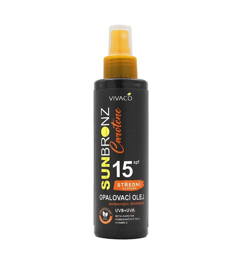 Sun Bronz Carotene Sunscreen Oil SPF 15 150 ml