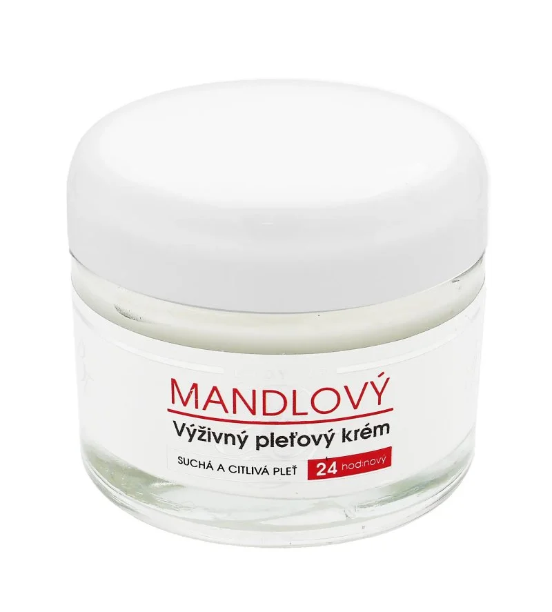 Body Tip Almond Nourishing Face Cream for Dry and Sensitive Skin 50 ml