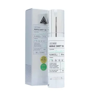 VT Cosmetics Reedle Shot 100 microneedling facial booster to improve skin texture