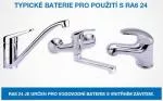 Watersavers RA6 24 - high efficiency perlator with external thread of Czech production