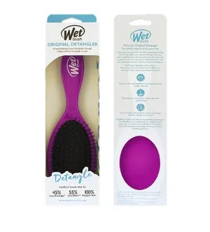 Wet Brush Original Detangler Hair Brush Purple
