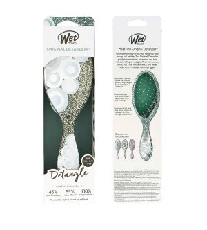 Wet Brush Original Detangler Groovy Disco hair brush Teal