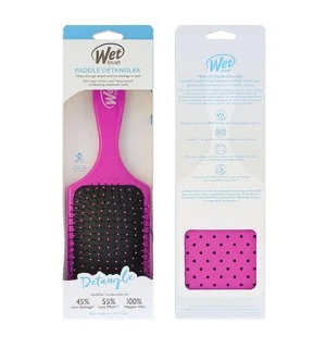 Wet Brush Paddle Detangler Hairbrush Pink