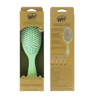 Wet Brush Go Green Treatment & Shine Brush Hair Brush Tea Tree
