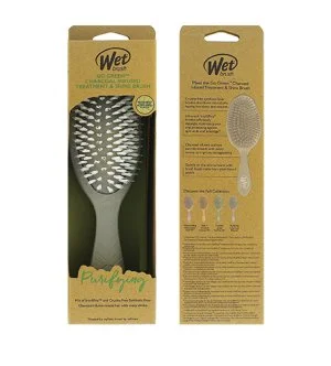 Wet Brush Go Green Treatment & Shine Brush Charcoal Hair Brush
