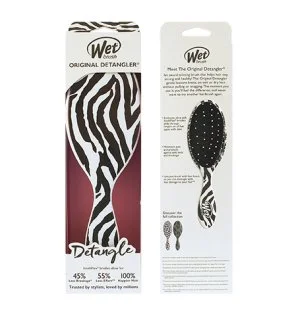 Wet Brush Original Detangler Safari Zebra Hair Brush