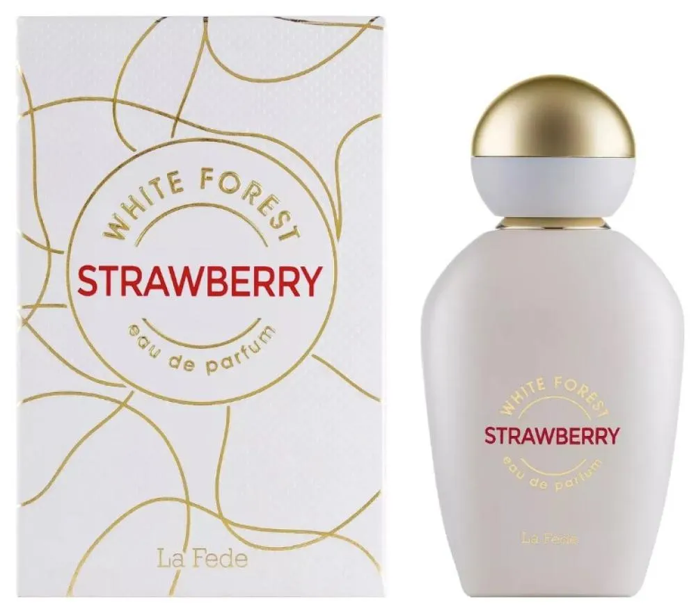 White Forest Strawberry eau de parfum for women 100 ml