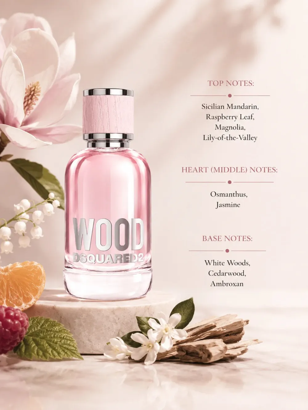 Wood for Her eau de toilette for women 30 ml