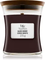 Black Cherry scented candle with wooden wick 275 g