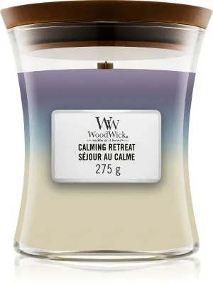 WoodWick Calming Retreat scented candle with wooden wick 609.5 g