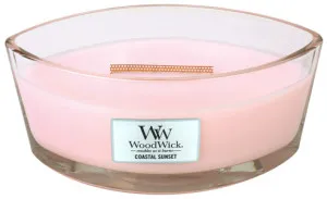 WoodWick Coastal Sunset scented candle with wooden wick 453.6 g