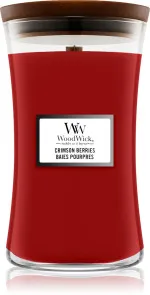 Crimson Berries scented candle with a wooden wick 275 g