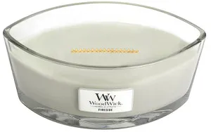 WoodWick Fireside scented candle with a wooden wick 453.6 g