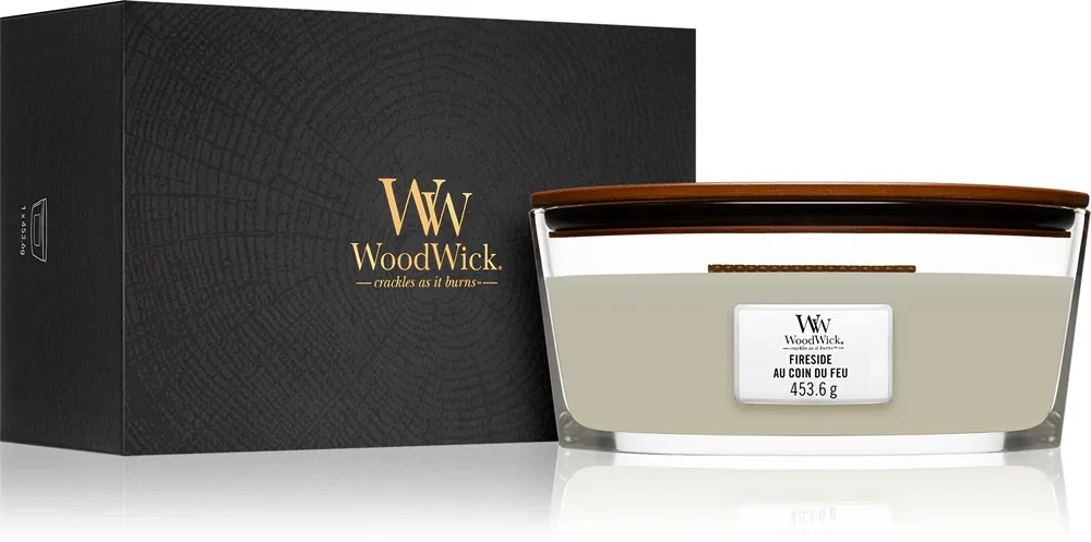 Fireside gift set WoodWick Fireside dárková sada