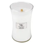 Island Coconut scented candle with a wooden wick 609.5 g 609,5 g