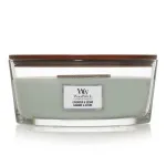WoodWick Lavender & Cedar scented candle with wooden wick 453.6 g