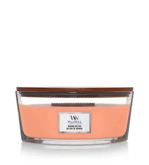 WoodWick Manuka Nectar scented candle with a wooden wick 453.6 g