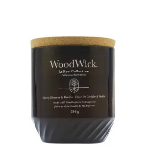 WoodWick ReNew Cherry Blossom & Vanilla candle medium 184 g