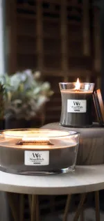 Rosewood scented candle with wooden wick 275 g