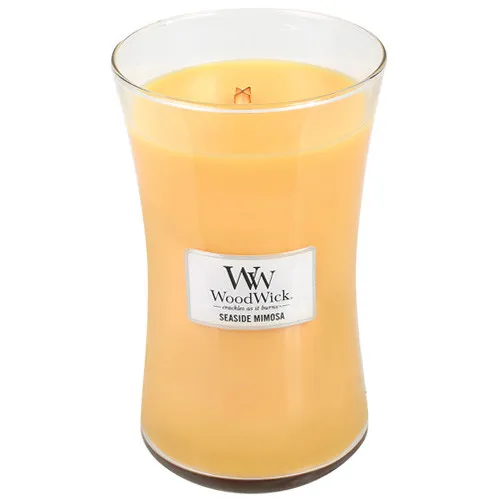 Seaside Mimosa scented candle with wooden wick 609.5 g 609,5 g