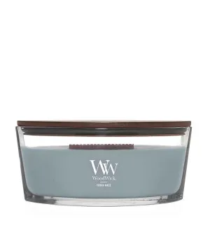 WoodWick Terra Haze scented candle with a wooden wick 453.6 g