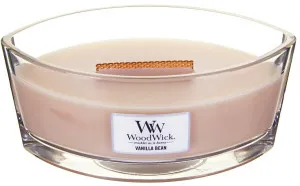 WoodWick Vanilla Bean scented candle with a wooden wick 453.6 g