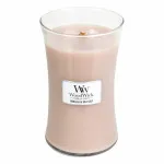 Vanilla & Sea Salt scented candle with wooden wick 609.5 g 609,5 g