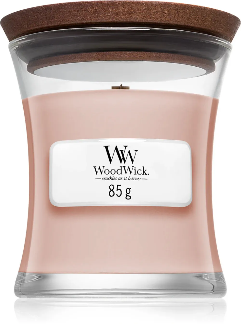 Vanilla & Sea Salt scented candle with wooden wick 609.5 g 609,5 g