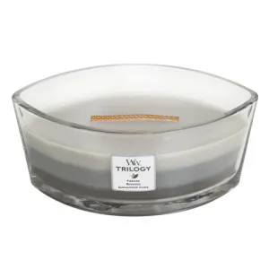 WoodWick Warm Woods scented candle with a wooden wick 453.6 g