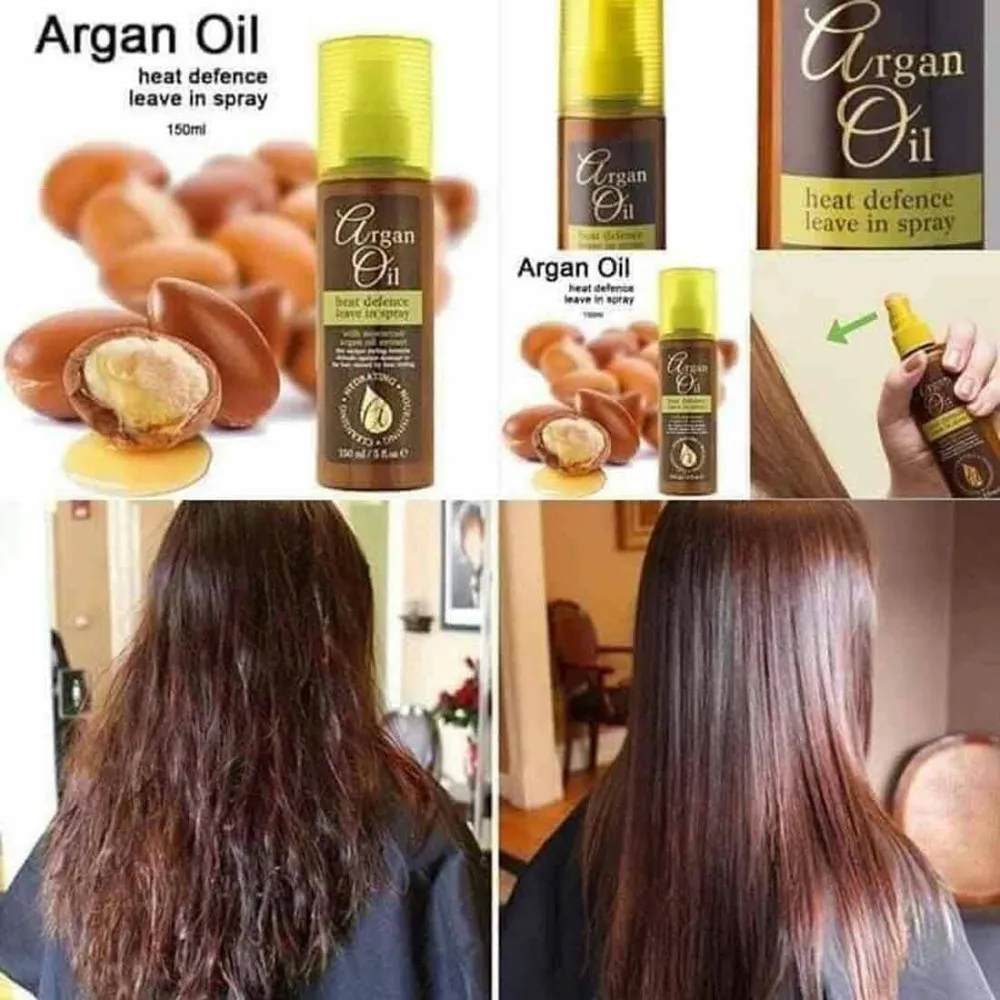 Argan Oil Heat Defence Leave In Spray 150 ml