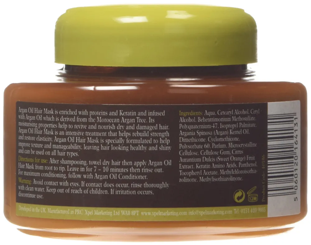Argan Oil Nourishing Hair Mask with Argan Oil 220 ml