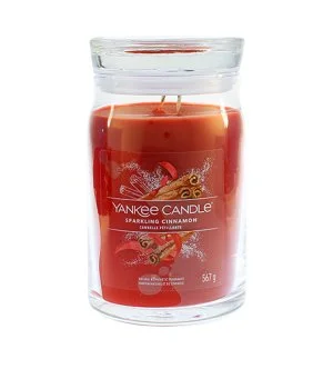 Yankee Candle Sparkling Cinnamon Signature Large Candle 567 g