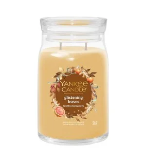 Yankee Candle Glistening Leaves Signature Large Candle 567 g