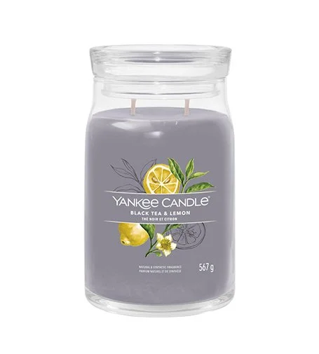 Black Tea & Lemon Signature Large Candle 567 g