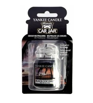 Yankee Candle Black Coconut Luxury Car Air Freshener