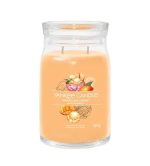 Yankee Candle Signature Mango Ice Cream Scented Candle 567 g