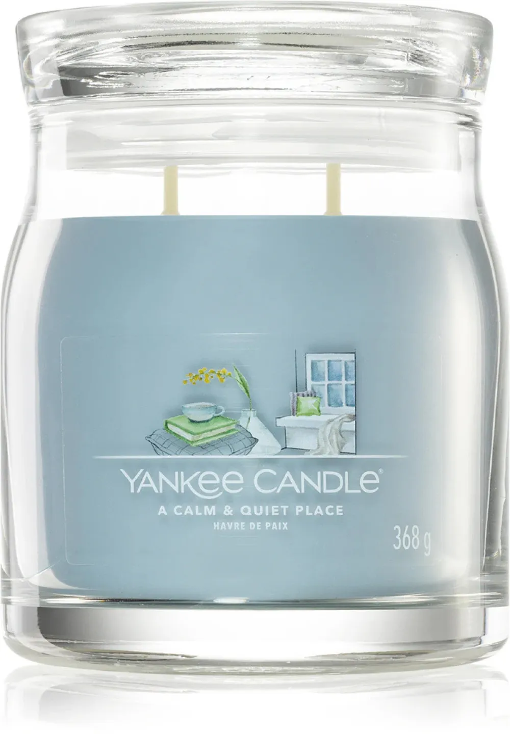 A Calm & Quiet Place signature candle medium 368 g