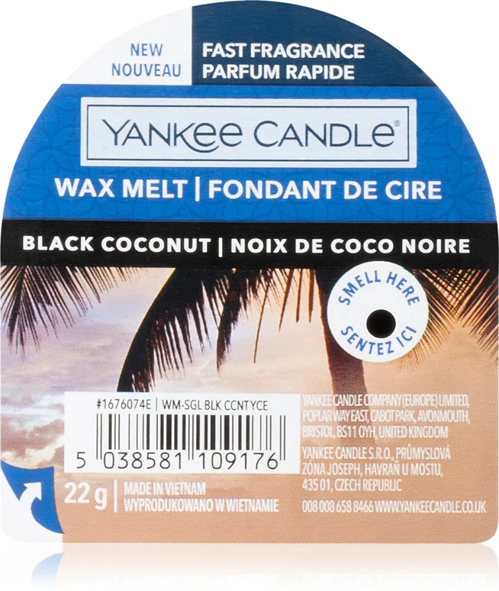 Black Coconut scented wax 22 g